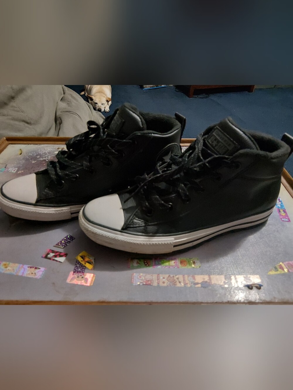 Converse Men's Black High-Top Sneakers